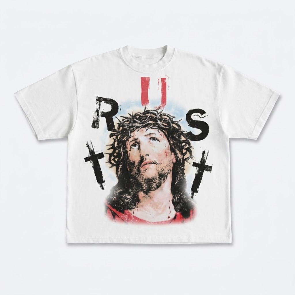 T-shirt | In Jesus we Trust | Streetwear