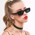 Rectangle Sunglasses Women - Retro Slim Y2K Sunglasses