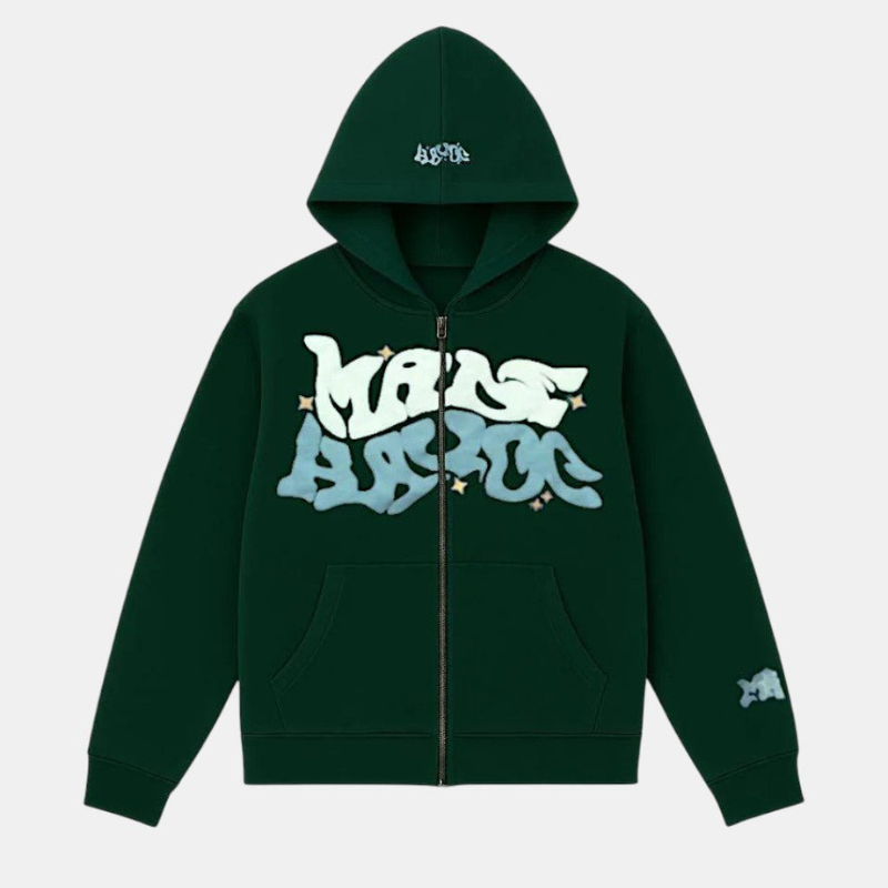 Oversized Zip Up Hoodie Streetwear Y2K-Tithesource-