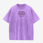 T-Shirt | Jesus is The Way | The Truth The Life - John 14:6 Washed
