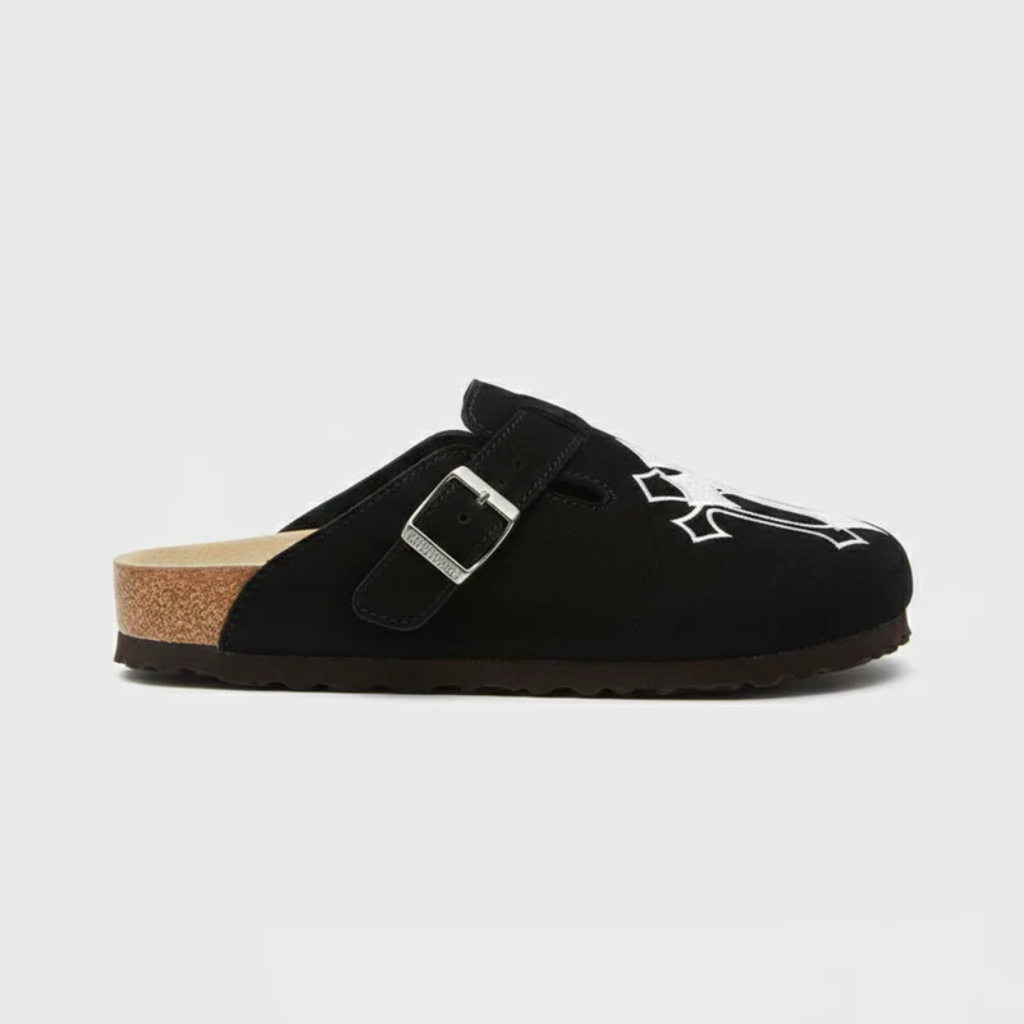 Chrome Cross Clogs - Y2K-Tithesource-