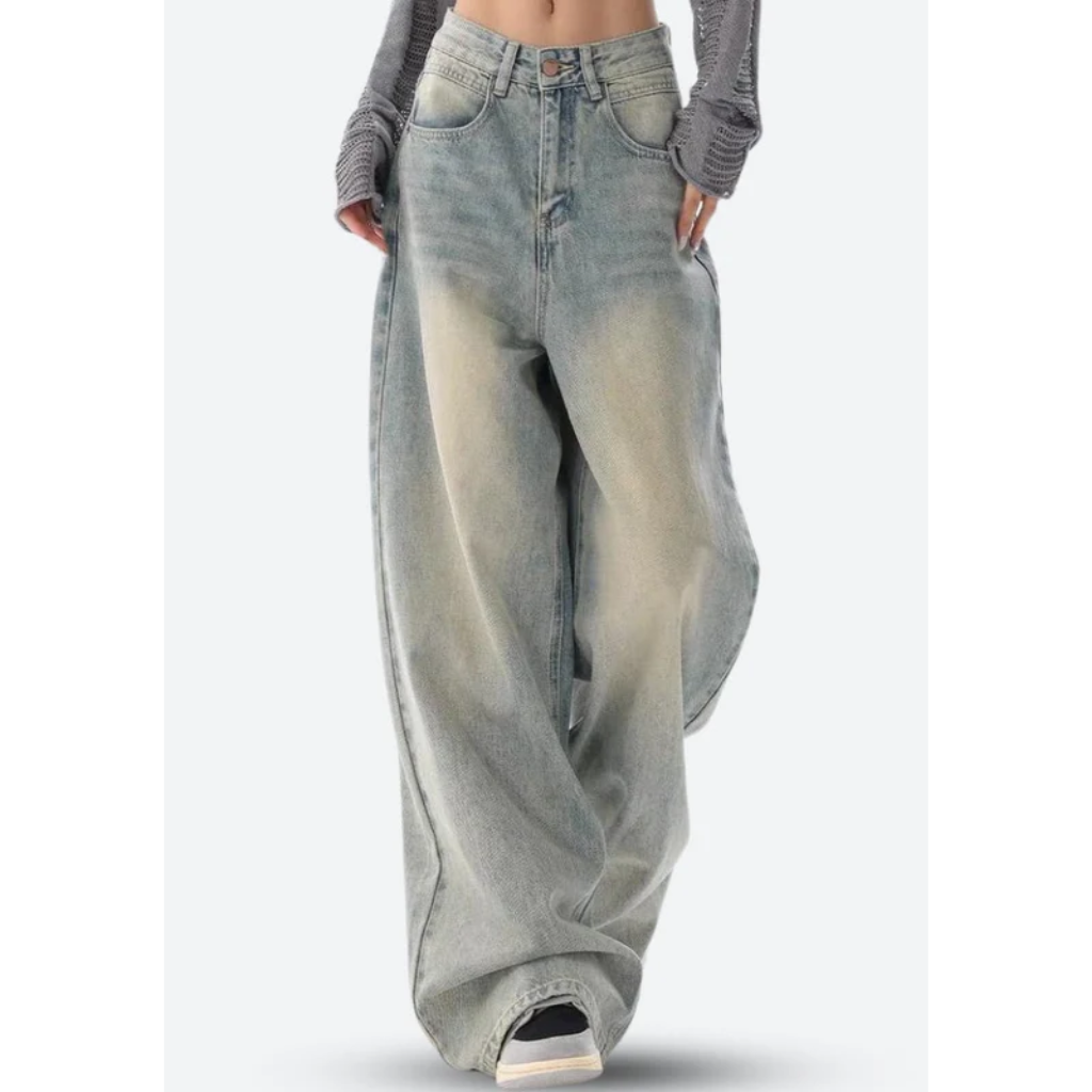 Baggy Jeans Women - Low Rise Y2K Denim