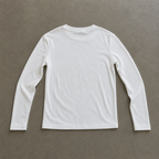 Long Sleeve Graphic Tee Womens Y2K Grunge Print White Slim Fit Vintage Top