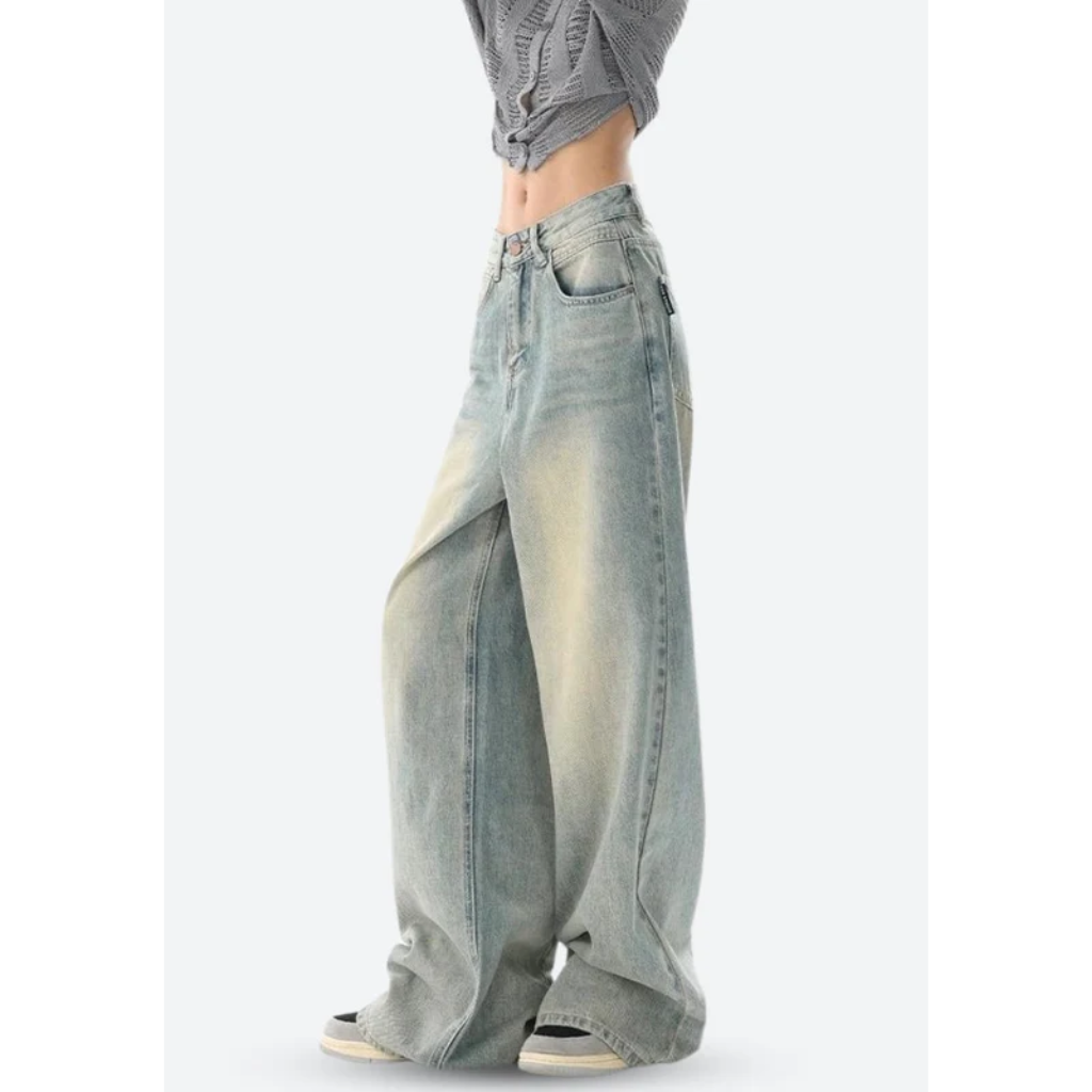 Baggy Jeans Women - Low Rise Y2K Denim