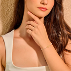Eternal Pearl Bracelet with Cross | Women