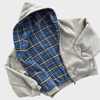 Oversized Zipper Hoodie Reversible Streetwear Y2K