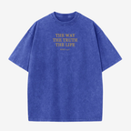 T-Shirt | Jesus is The Way | The Truth The Life - John 14:6 Washed