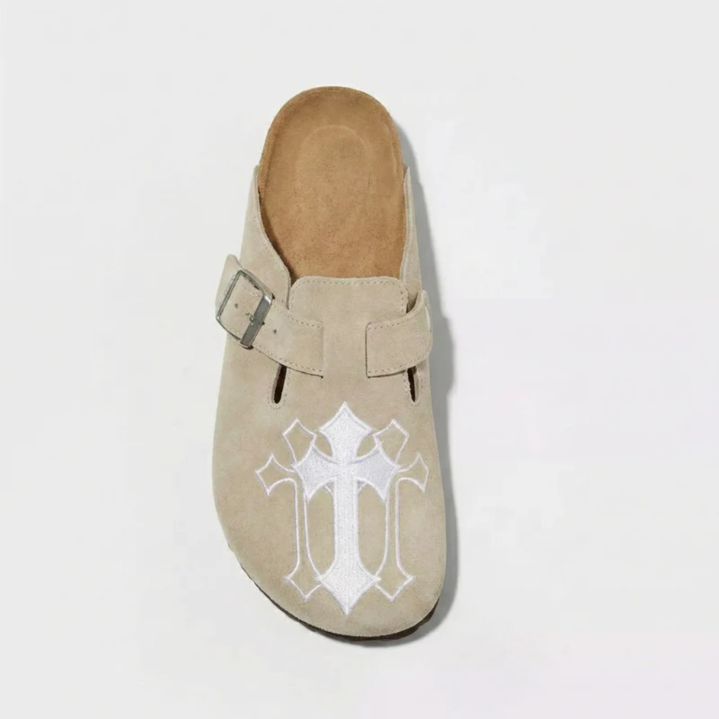 Chrome Cross Clogs - Y2K-Tithesource-