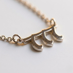 777 Angel Number Pendant Necklace for Women | Gold Stainless Steel