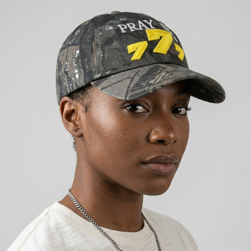 777 Embroidered Baseball Cap | Angel Numbers Hat