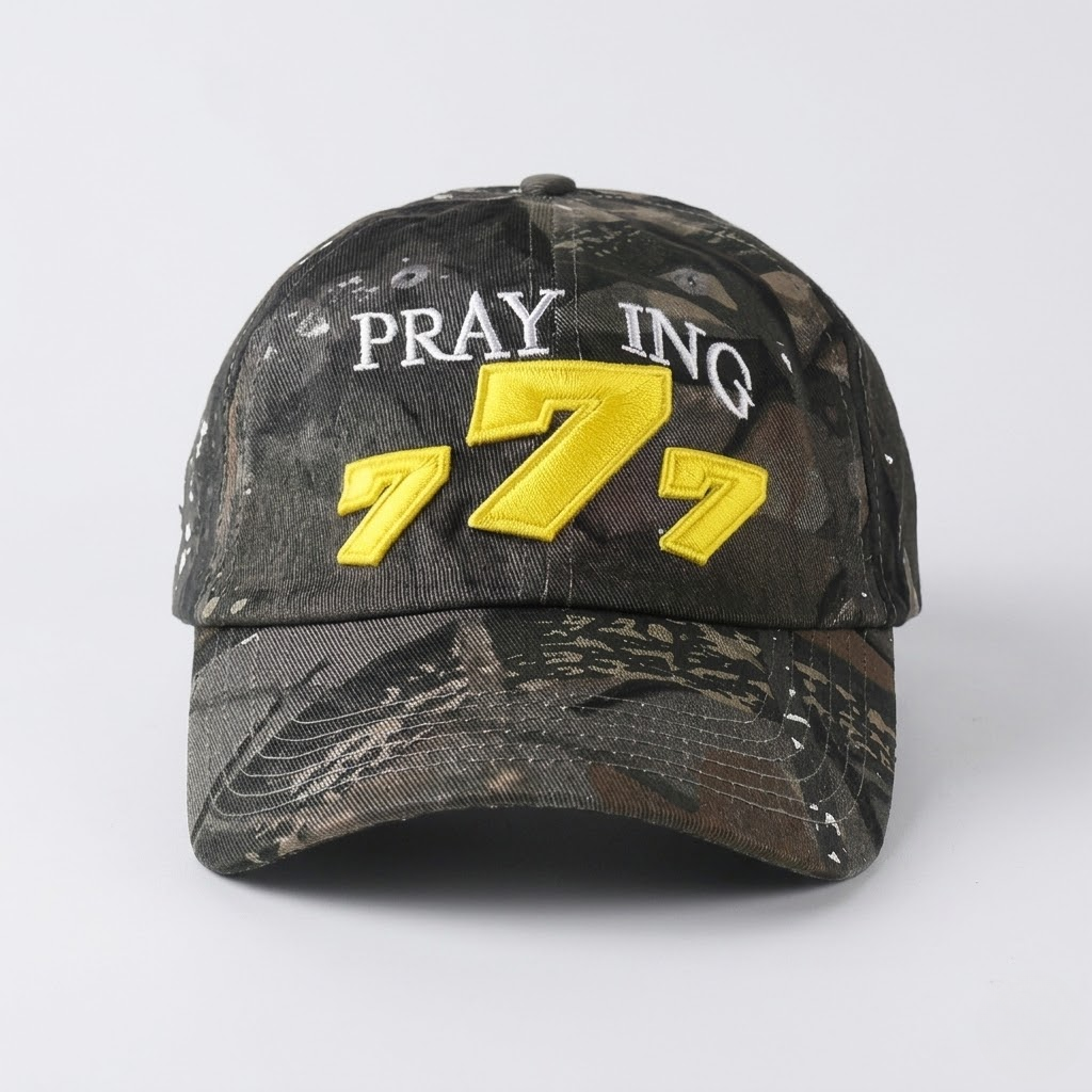 777 Embroidered Baseball Cap | Angel Numbers Hat