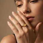 777 God's Number Ring | Gold Plated Stainless Steel