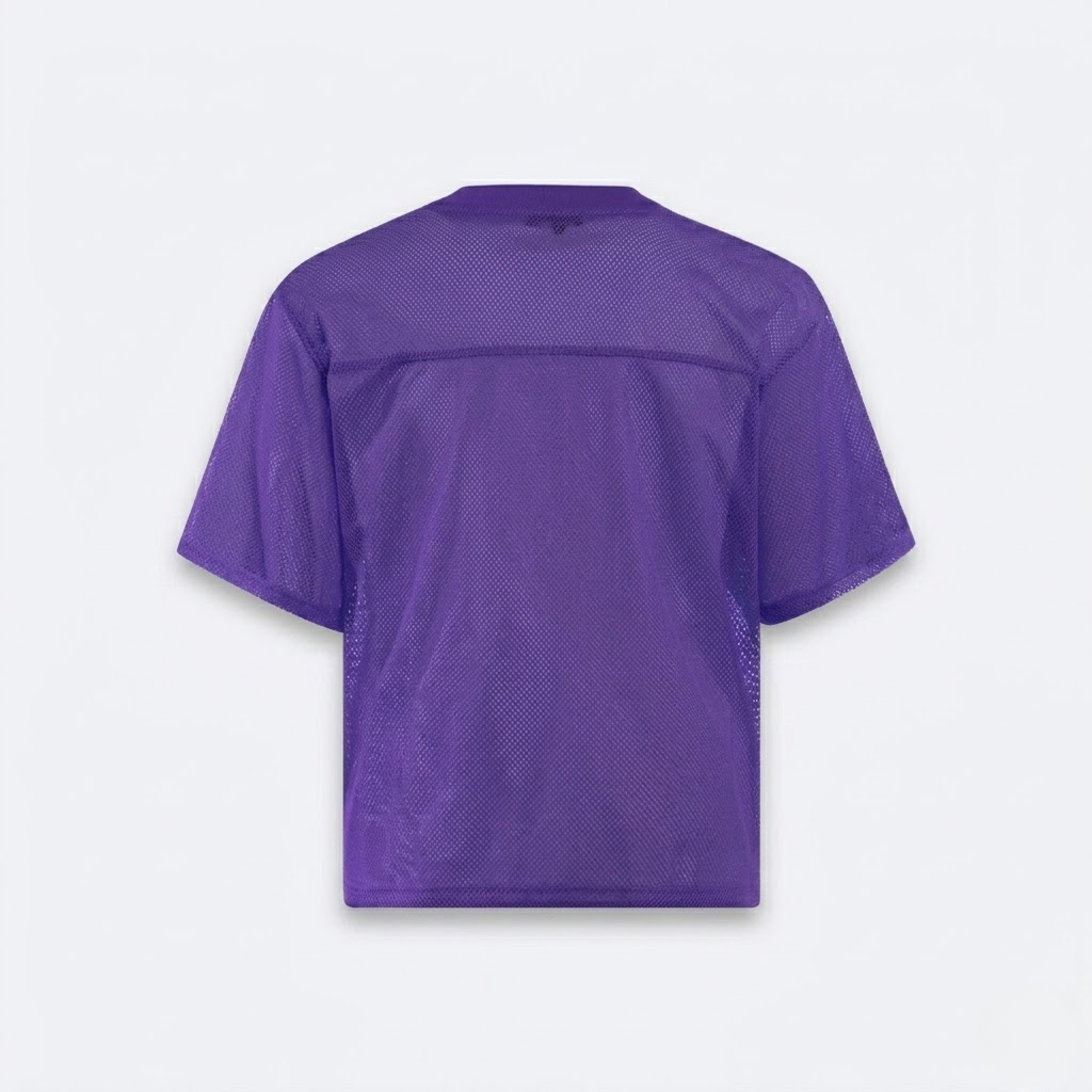 777 Men's Oversized Mesh T-Shirt Streetwear Jersey