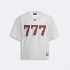 777 Men's Oversized Mesh T-Shirt Streetwear Jersey
