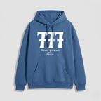 777 Men's Oversized Pullover Hoodie Streetwear