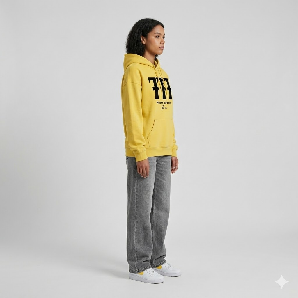 777 Men's Oversized Pullover Hoodie Streetwear