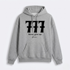 777 Men's Oversized Pullover Hoodie Streetwear
