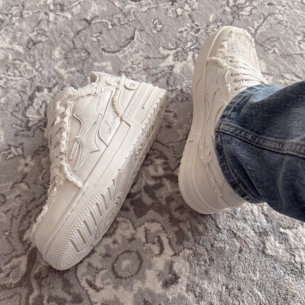 Chunky Skate Sneakers - Y2K Streetwear Shoes-Tithesource-