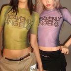 Angel Graphic Crop Top Women - Y2K Cropped Tee-Tithesource-