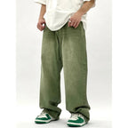 Baggy Jeans Men Green - Oversized Streetwear Denim