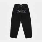 Baggy Jeans Podium - Streetwear Wide Leg Denim-Tithesource-Black-S-
