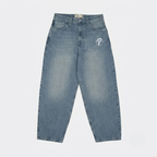 Baggy Jeans Podium - Streetwear Wide Leg Denim-Tithesource-Blue-S-