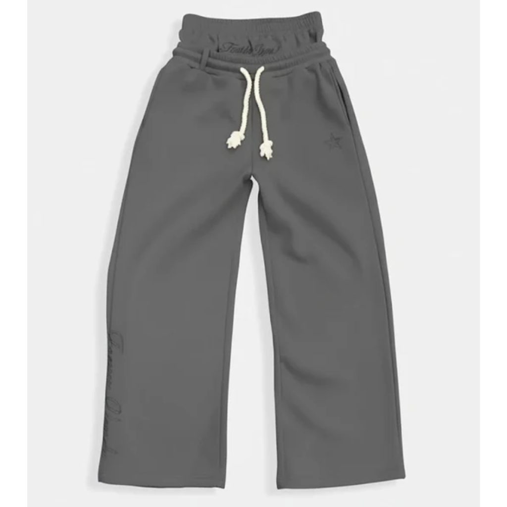 Baggy Joggers - Double Waist Band Baggy Sweatpants