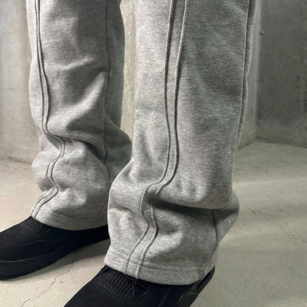 Baggy Sweatpants - Drawstring Cord Streetwear Joggers-Tithesource-