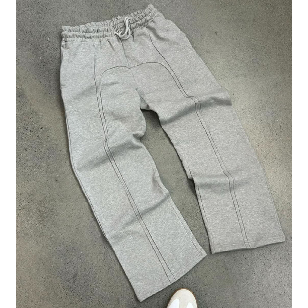 Baggy Sweatpants - Drawstring Cord Streetwear Joggers-Tithesource-