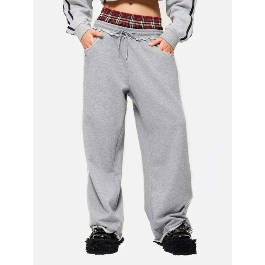Baggy Sweatpants - Loose Fit - Double waist - Y2K Streetwear