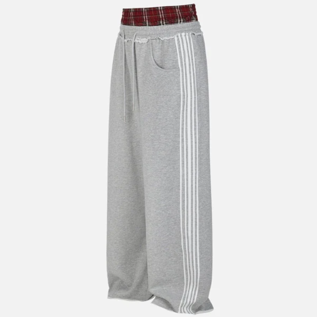 Baggy Sweatpants - Loose Fit - Double waist - Y2K Streetwear