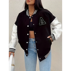 Bomber Jacket For Women - Varsity Jacket