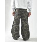 Camouflage Pants Baggy - Y2K Camo Streetwear-Tithesource-