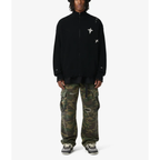Cargo Pants Camo Baggy Wide Leg Ripped Camouflage Streetwear