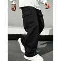 Cargo Pants Men Baggy Wide Leg Skate Streetwear
