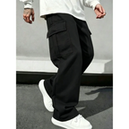 Cargo Pants Men Baggy Wide Leg Skate Streetwear