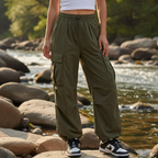 Cargo Pants Women Baggy Wide Leg Sweatpants Utility Streetwear