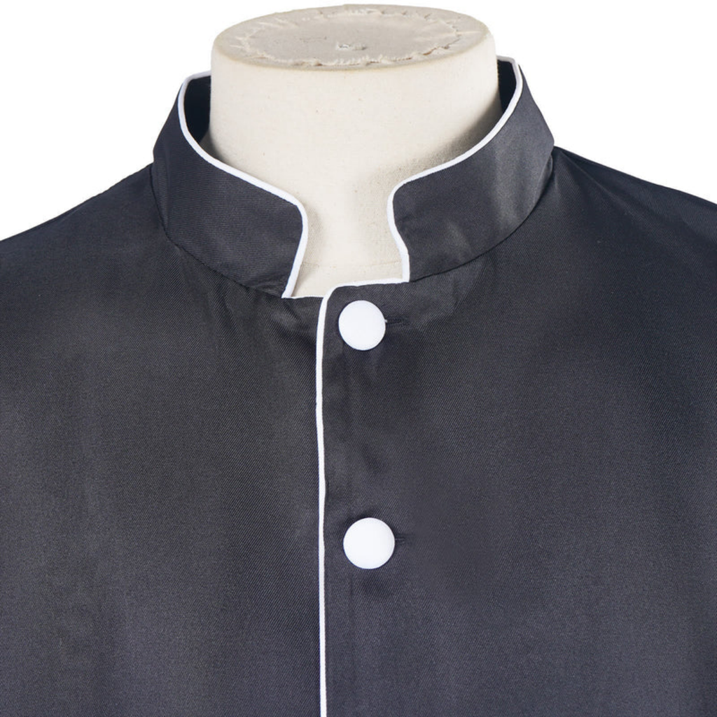 Classic Clergy Robe Cassock with Contrast Trim & Medieval Elegance