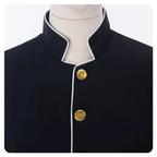 Classic Clergy Robe Cassock with Contrast Trim & Medieval Elegance