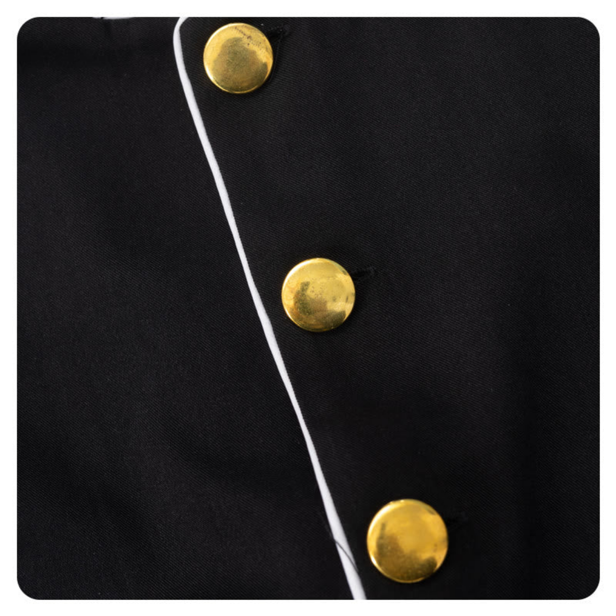 Classic Clergy Robe Cassock with Contrast Trim & Medieval Elegance