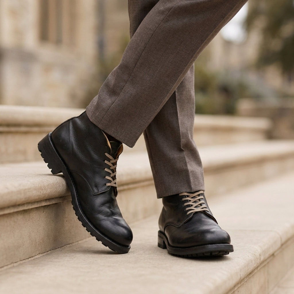 Classic Lace-Up Boots