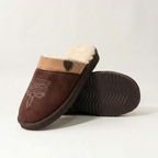 Cowboy Slippers - Fur Lined Cushioned Footbed
