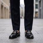 Croc Texture Loafers for Men