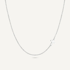 Cross Necklace for Women Sideways Gold Dainty Layering Pendant