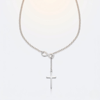 Cross Pendant Necklace for Women | Minimalist Choker Clavicle Chain