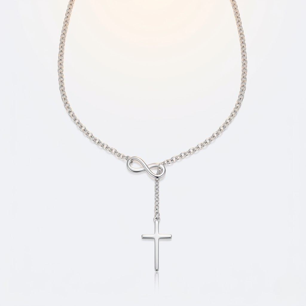 Cross Pendant Necklace for Women | Minimalist Choker Clavicle Chain