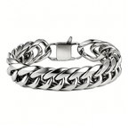 Cuban Link Bracelet Stainless Steel Miami