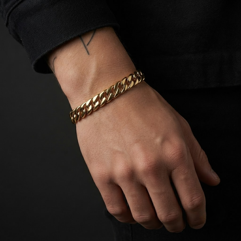Cuban Link Bracelet Stainless Steel Miami