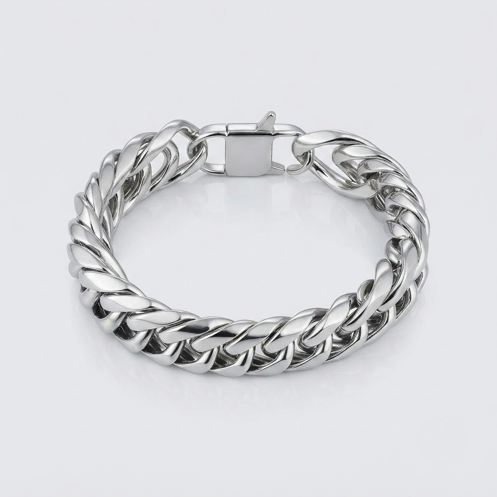 Cuban Link Bracelet Stainless Steel Miami