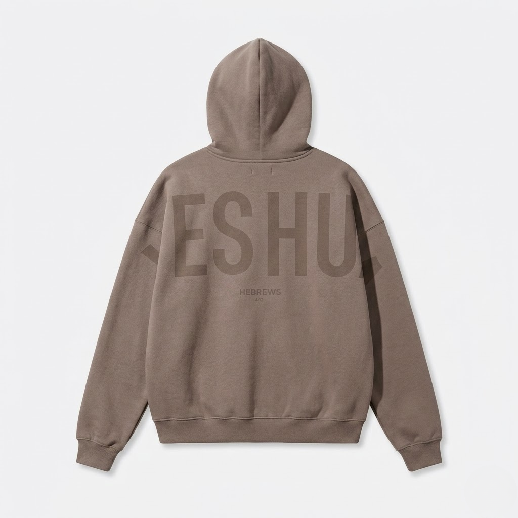 Essential Psalms Unisex Oversized Pullover Hoodie Streetwear